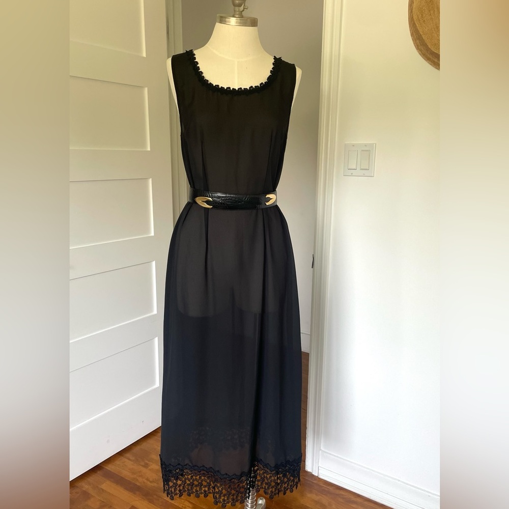 Vintage sheer dress